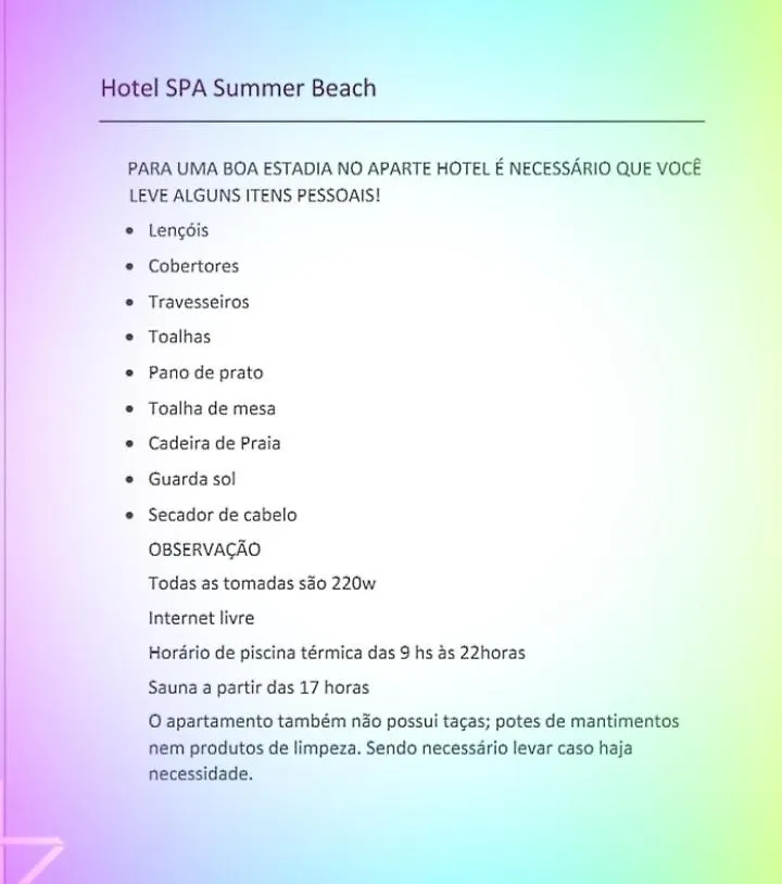 Summer Beach Bombinhas Sc